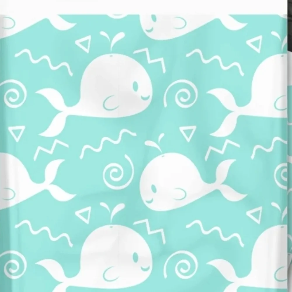 Set of 15 19x24 Whale Poly Mailers